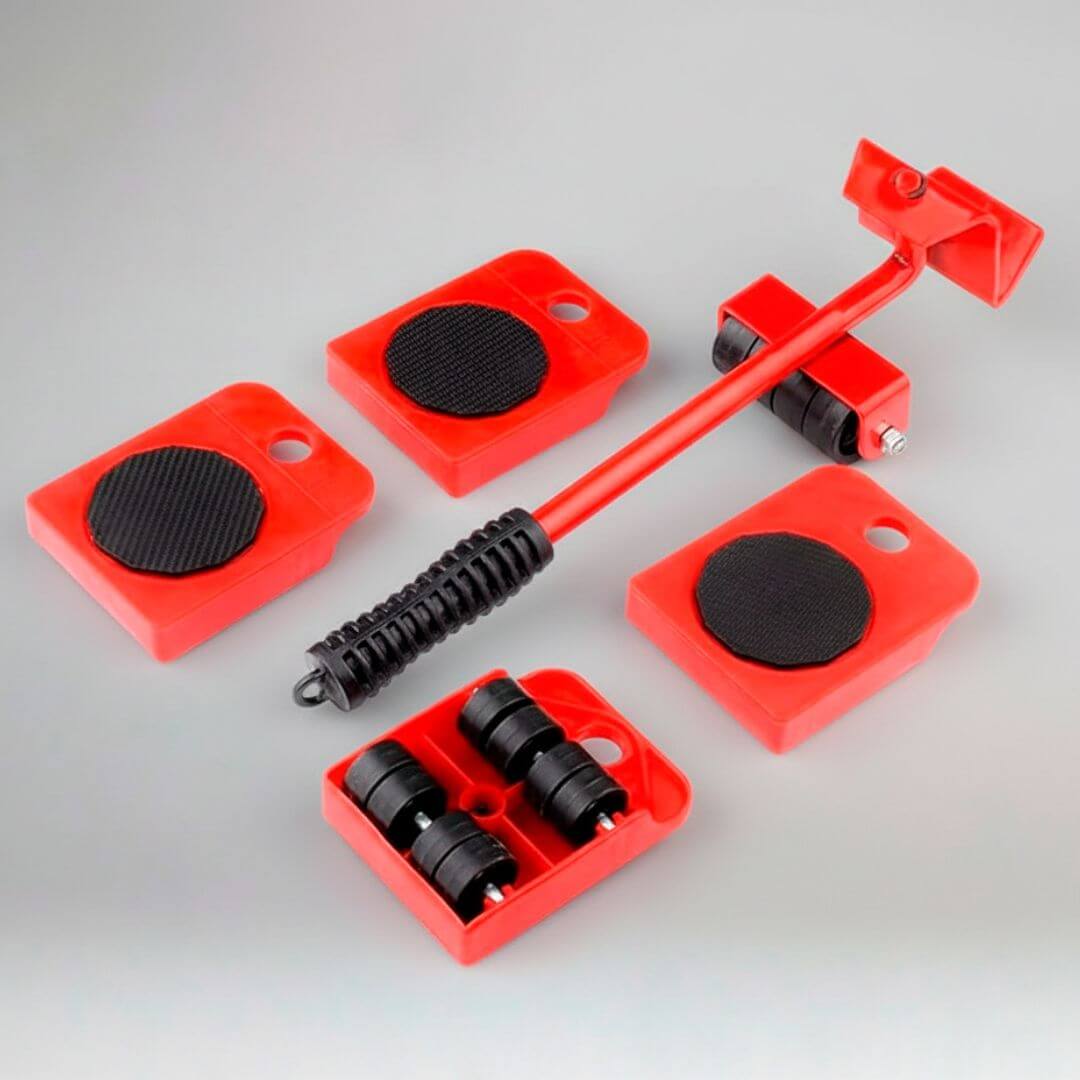 Kit para desplazar y elevar muebles